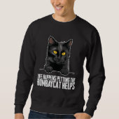 Bobtail mom Bobtail kitten Bobtails Sweatshirt (Vorderseite)