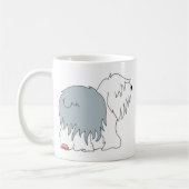 Bobtail Schäferhund Kaffeetasse (Links)