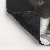 Bobtail Welpenporträt im Studio Mousepad (Ecke)