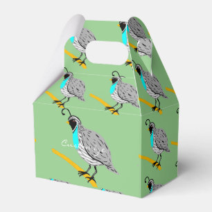 Bobwhite Blue-throated Quail Thunder_Cove Geschenkschachtel