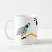 Bobwhite Blue-throated Quail Thunder_Cove Kaffeetasse (Links)