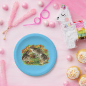 Bobwhite Garden Chicks Pappteller (Party)