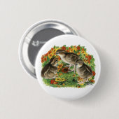 Bobwhite-Gartenküken Button (Vorne & Hinten)