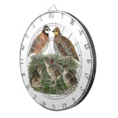 Bobwhite Quail Dartscheibe (Vorderseite rechts)