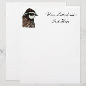 Bobwhite Quail Head (Vorne/Hinten)