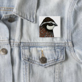 Bobwhite Quail Head Button (Beispiel)