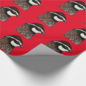 Bobwhite Quail Head Geschenkpapier (Ecke)