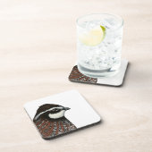 Bobwhite Quail Head Getränkeuntersetzer (Rechte Seite)