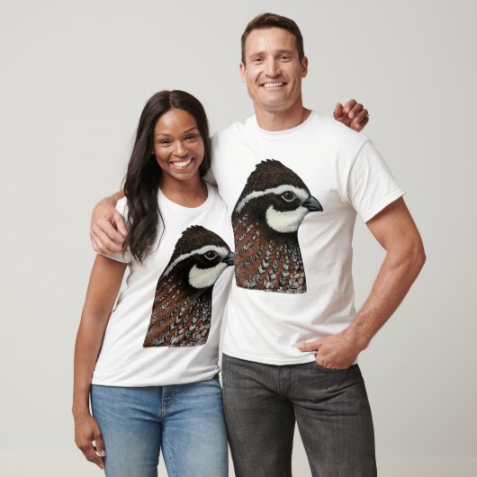 Bobwhite Quail Head T-Shirt (Unisex)