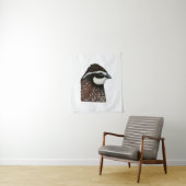 Bobwhite Quail Head Wandteppich (Beispiel)