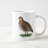 Bobwhite Quail Hen Jumbo-Tasse (Rechts)