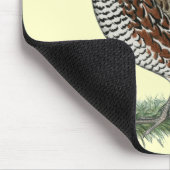Bobwhite Quail Hen Mousepad (Ecke)