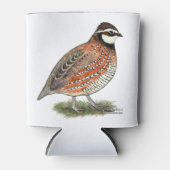 Bobwhite Quail Rooster Dosenkühler (Vorderseite)