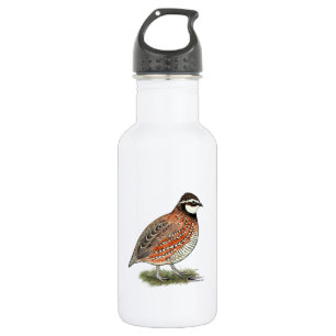 Bobwhite Quail Rooster Edelstahlflasche