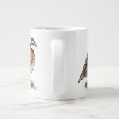 Bobwhite Quail Rooster Jumbo-Tasse (Rückseite)