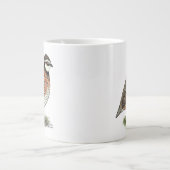 Bobwhite Quail Rooster Jumbo-Tasse (Vorderseite)