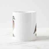 Bobwhite Quail Rooster Jumbo-Tasse (Vorderseite)