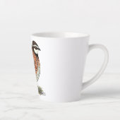 Bobwhite Quail Rooster Milchtasse (Rechts)