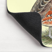 Bobwhite Quail Rooster Mousepad (Ecke)
