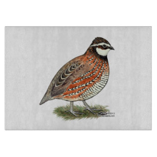 Bobwhite Quail Rooster Schneidebrett