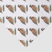 Bobwhite Quail Rooster Seidenpapier (Ausschnitt)