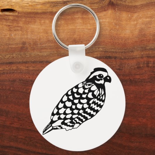 Bobwhite Schlüsselanhänger (Vorderseite)