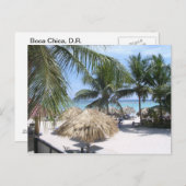 Boca Chica Postkarte (Vorne/Hinten)