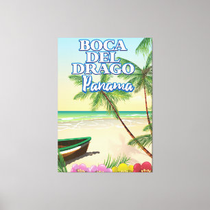 Boca del Drago Panama Beach Reiseplakat Leinwanddruck