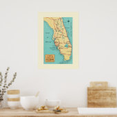 Boca Grande Florida 20 x 28 Poster (Küche)
