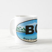Boca Grande Florida Farbiger Becher Kaffeetasse (Vorderseite Links)