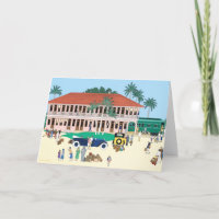 Boca Grande Historische Eisenbahnkarte