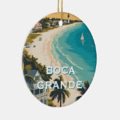 Boca Grande, Insel Gasparilla Keramik Ornament (Rechts)