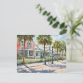 Boca Grande, Insel Gasparilla Postkarte (Stehend Vorderseite)