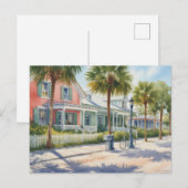 Boca Grande, Insel Gasparilla Postkarte (Vorne/Hinten)