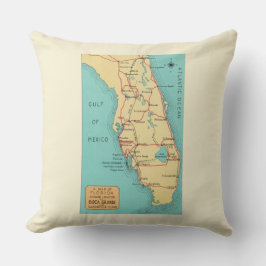 Boca Grande & Useppa Florida Throw Kissen