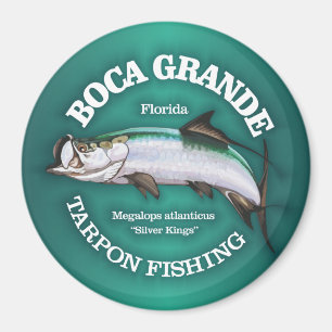 Boca großes Tarpon-Fischen Magnet