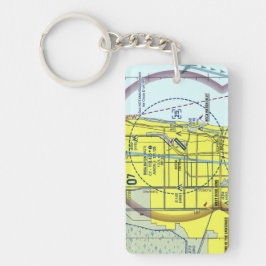 Boca Raton Airport Chart / Taxistand Schlüsselanhänger