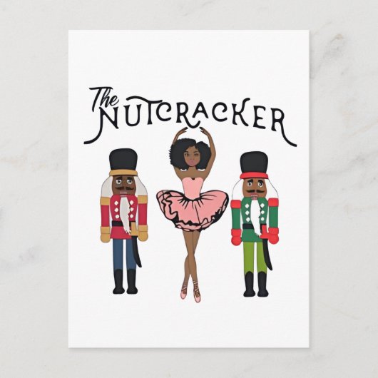 Boca Raton Black Nutcracker Funny Weihnachten (Vorderseite)