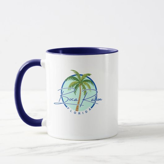 Boca Raton Florida Kaffeetasse (Links)