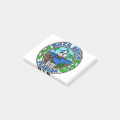 Boca Raton Florida Post-it Klebezettel (angewinkelt)