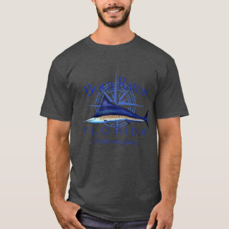 Boca Raton Florida Sailfish Billfish Salzwasserfis T-Shirt