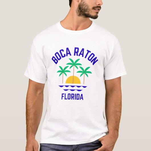 Boca Raton Florida T-Shirt (Vorderseite)