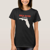 Boca Raton Florida USA Staat America Travel Florid T-Shirt (Vorderseite)