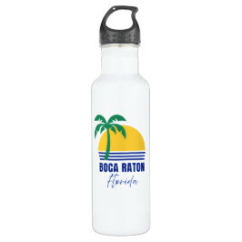 Boca Raton Florida Water Bottle Edelstahlflasche