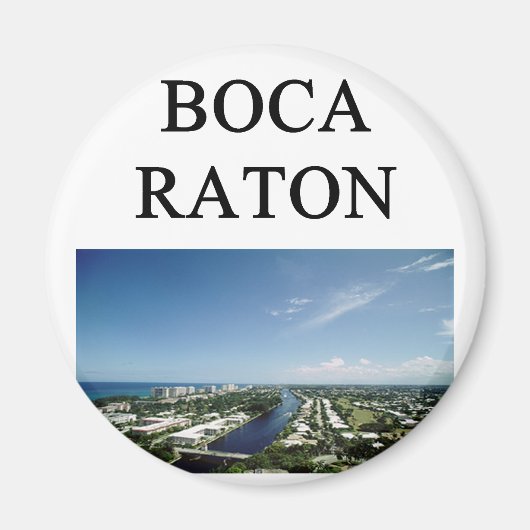 Boca-Raton Magnet (Vorne)