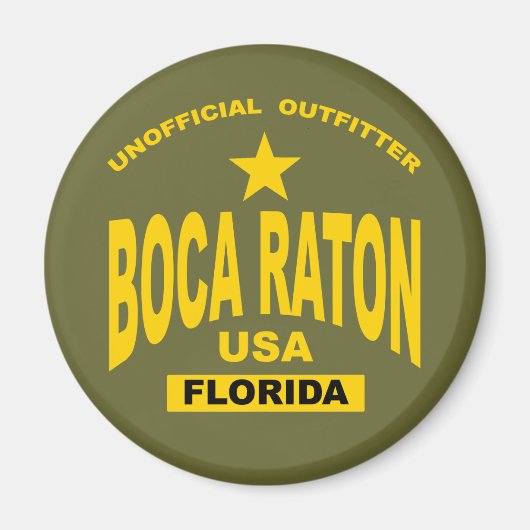 Boca Raton Magnet (Vorne)