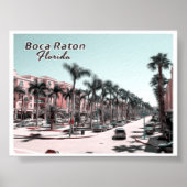 BOCA RATON - PALM BEACH FLORIDA POSTER (Vorne)
