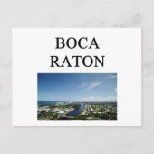 Boca-Raton Postkarte (Vorderseite)