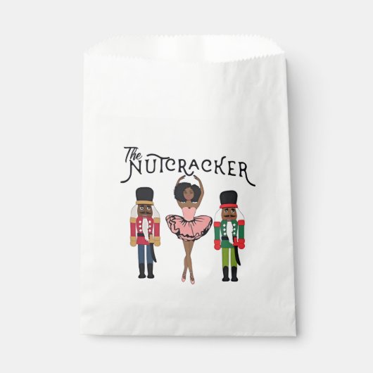 Boca Raton Schwarzer Nussknacker Lustiger Weihnach Geschenktütchen (Vorderseite)