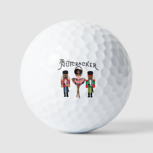 Boca Raton Schwarzer Nussknacker Lustiges Weihnach Golfball